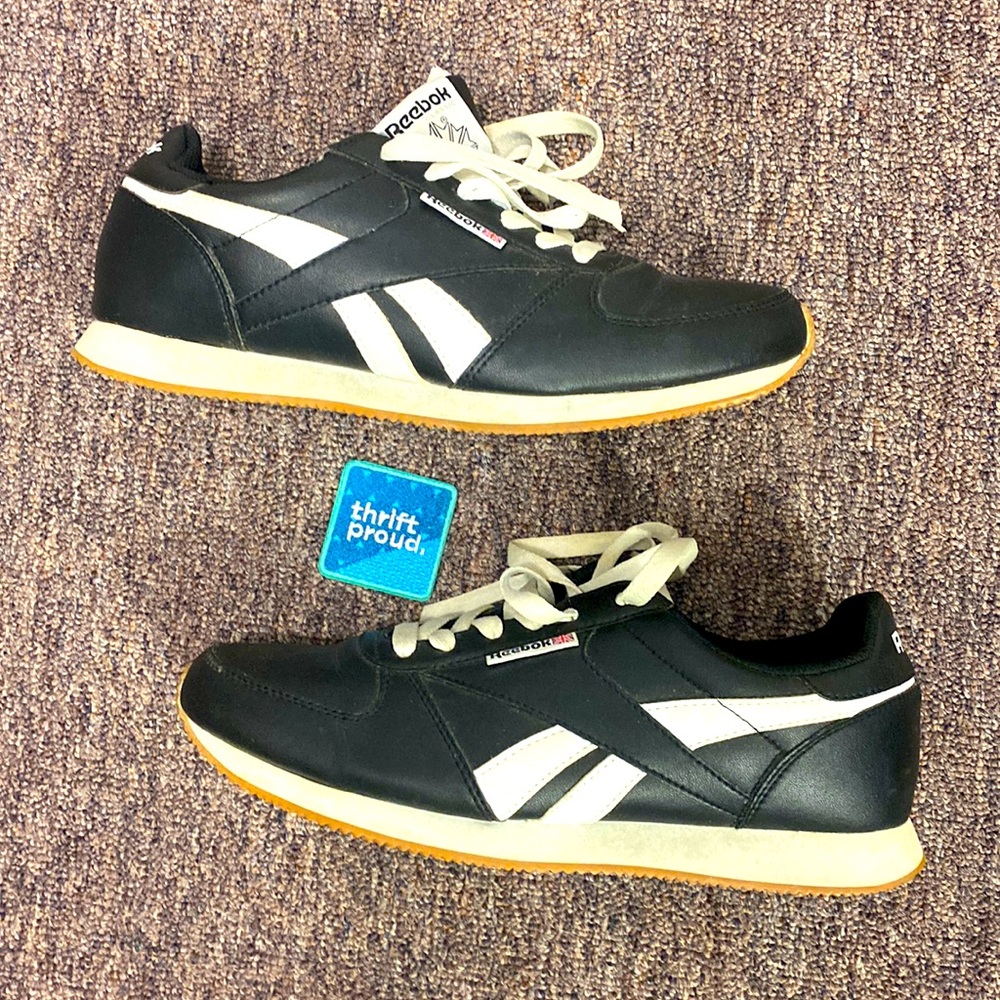 Reebok Classic Blue Shoes - Size 9.5